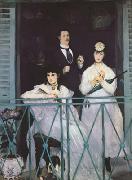 Edouard Manet The Balcony (mk06) oil painting on canvas